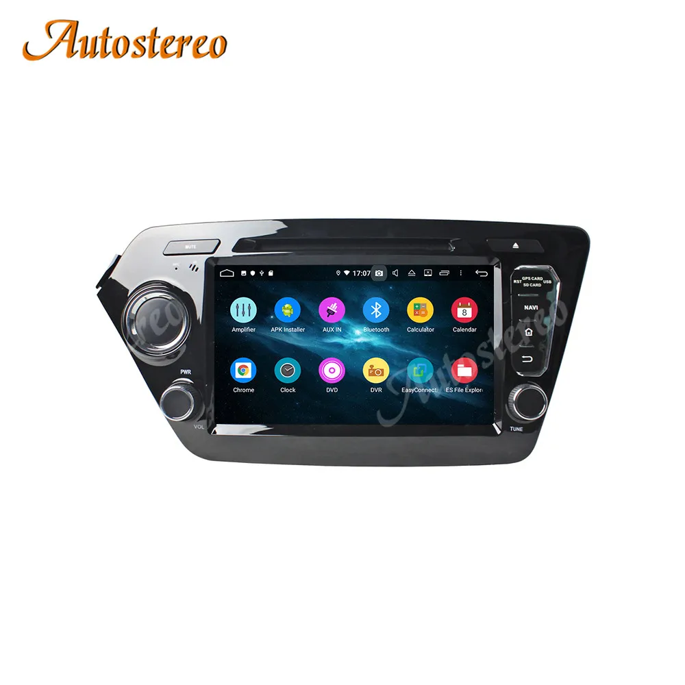 For KIA K2 Android 10.0 64GB Car GPS Navigation Car No DVD Player Auto Radio Tape Recorder Stereo Head Unit Auto Radio Stereo