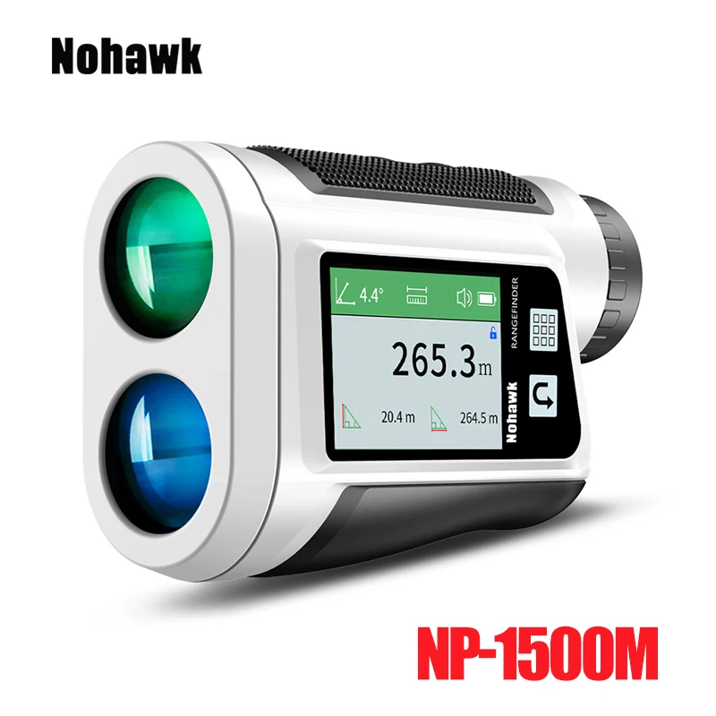 Multifunction Screen Display Range Finder Elescope Rangefinder With Tilted Laser Rangefinder For Golf Hunting And Surveying