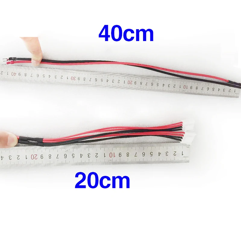 10Pcs/Lot 1 to 2 DC5V 4Pin Power Cable Wire 2.5mm² Copper for Outdoor Full Color LED Display Module Screen Accessories