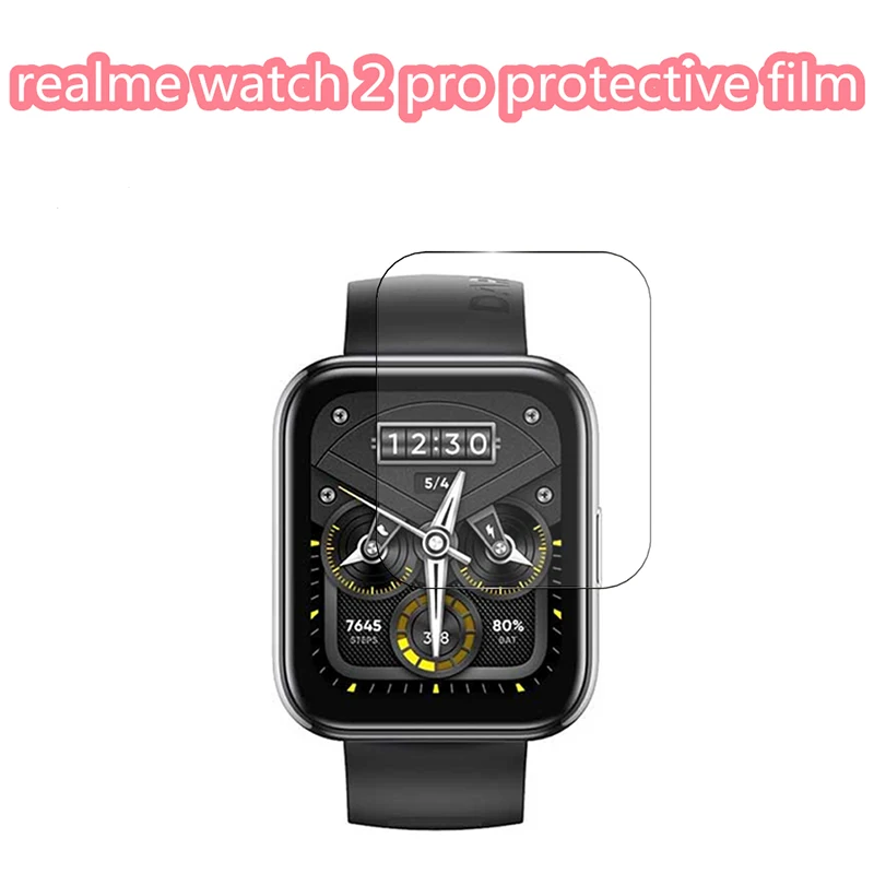 Screen Protective Film For Realme Watch 2 Pro Smartwatch Scratch-Proof Ultra Thin HD Clear Transparency Protector Accessories
