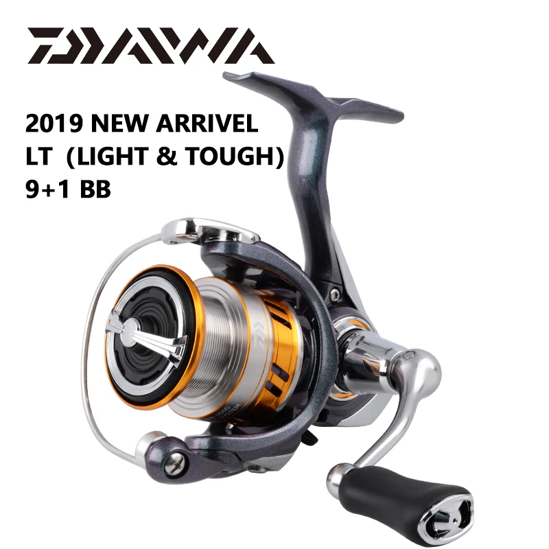 DAIWA REGAL LT fishing spinning reels 1000D 2000D 2500D 2500DXH 3000DC 3000DCXH 10BB Gear Ratio 5.2:1/5.3:1/6.2:1 Fishing wheels