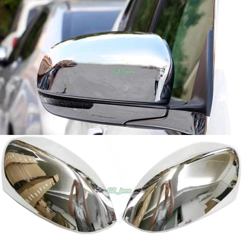 

Car styling for Jeep Compass 2017 2018 2019 2020 New ABS mk2 Chrome Rearview Side Door Mirror Cover Trim 2PCS