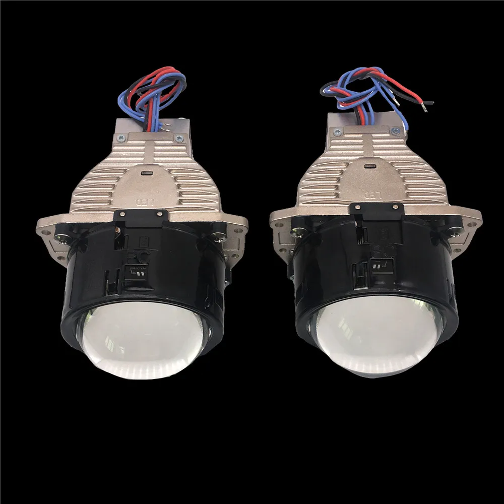

2pcs led Pojector Lenses For Headlights Hyperboloid Angel Eyes Lens 3.0'' With Hella 3R G5 Bracket 6000K LED Lights Accessory