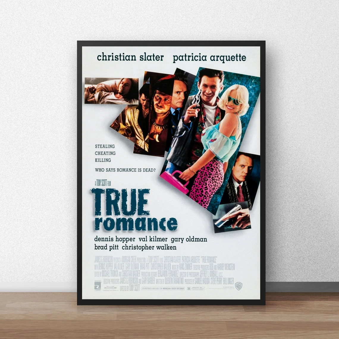 

True Romance Classic Movie Poster Canvas Art Print Home Decoration Wall Painting ( No Frame )