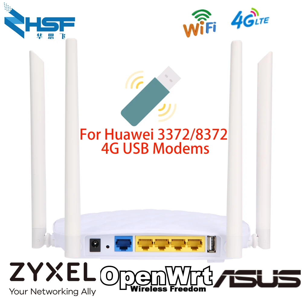 WS1206 Long Range Indoor Wireless Network 12V 1A Plug Router USB Port And External Antennas MT7620N openVPN 300Mbps WiFi Router