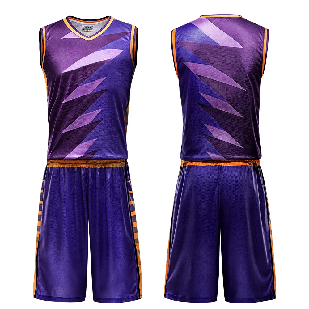 

Sublimation Team College Basketball Jersey Uniform Customizing Blank Design Basketball Jerseys Throwback Basketball Clothes Set