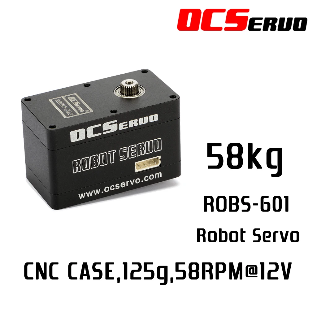 58kg.cm torque 125g UART Bus Robot Servo ROBS-601 For Robot DIY 485 Servo Serial Servo