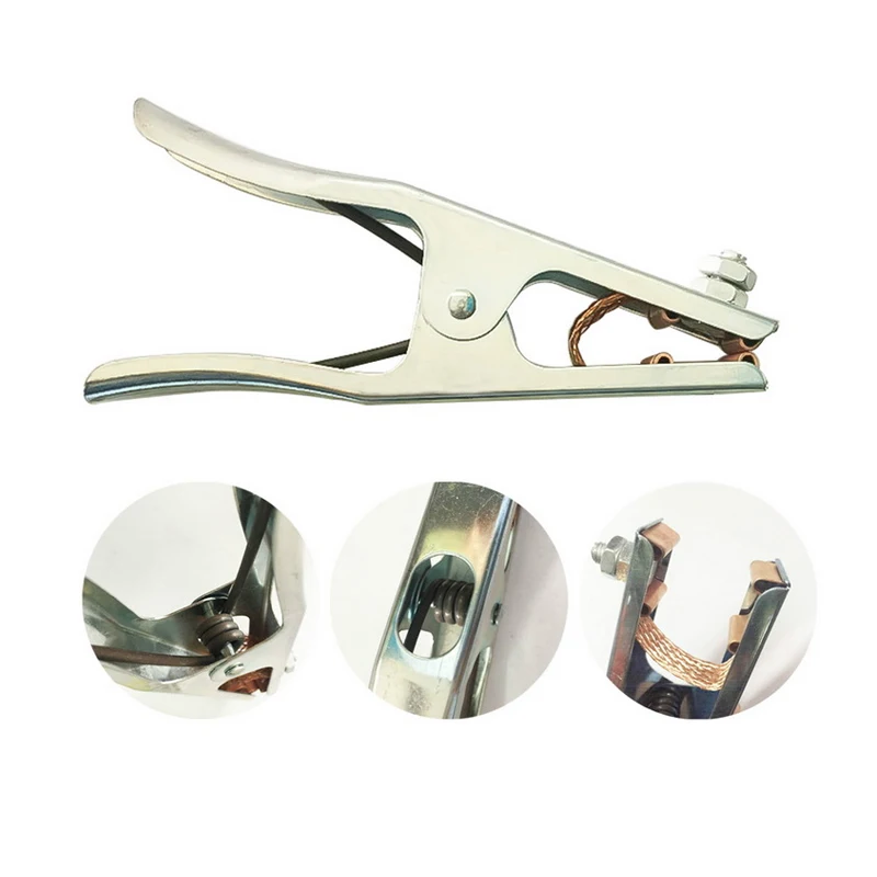 300A Welding Earth Ground Cable Clamp  Length Electric Welding Argon Welding Clip Manual Earth Clip Welding machine accessories