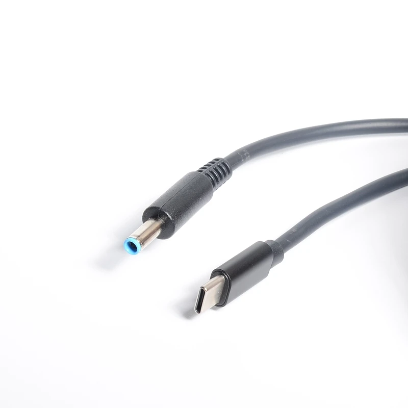Адаптер питания USB Type-C PD, переходник на 4,5*3,0 мм кабель для зарядки ноутбука, шнур для HP Stream 11 13 14 Split 13x2