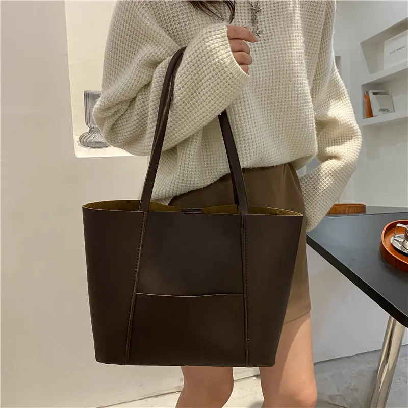 New Style High Quality Large Capacity Casual Tote Bags For Women Splashproof Material Travel Shoulder Single Diagonal Tote Bag