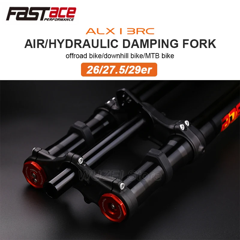 Fastace ALX13RC Suspension fourche inversée 38 ~ 60/60LBS noir/or électrique SUR RON Dirt Bike vélo de descente DH Suspension vtt fourche