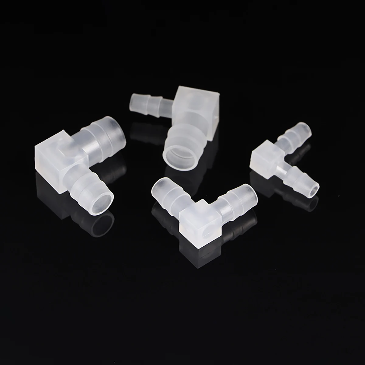 

5pcs 1.6~20mm PP Plastic Elbow Connectors Aquarium Tank Fittings Air Pump Aerator Pagoda Joint Garden Irrigation Hose Joints