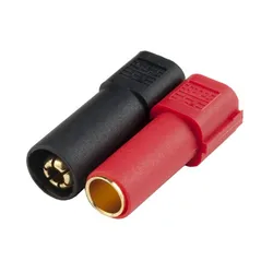 1 Pair Battery Side XT150 Connector Adapter Plug 6mm Male Female Plug 120A Large Current High Rated Amps For RC LiPo Battery