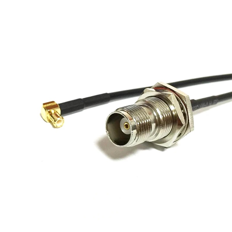 Wireless Modem Cable MCX Plug to TNC Male/Female Bulkhead/ RP TNC Pigtail Adapter RG174 20cm