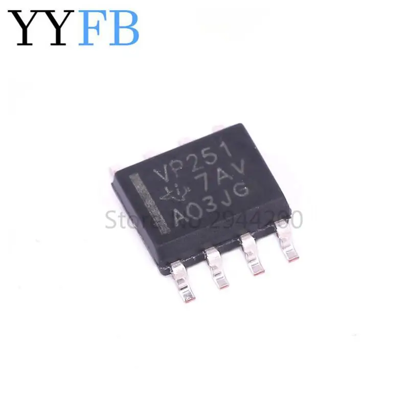 Gorący oryginalny SN65HVD251DR sop8 jedwabny monitor VP251 magistrala CAN transceiver