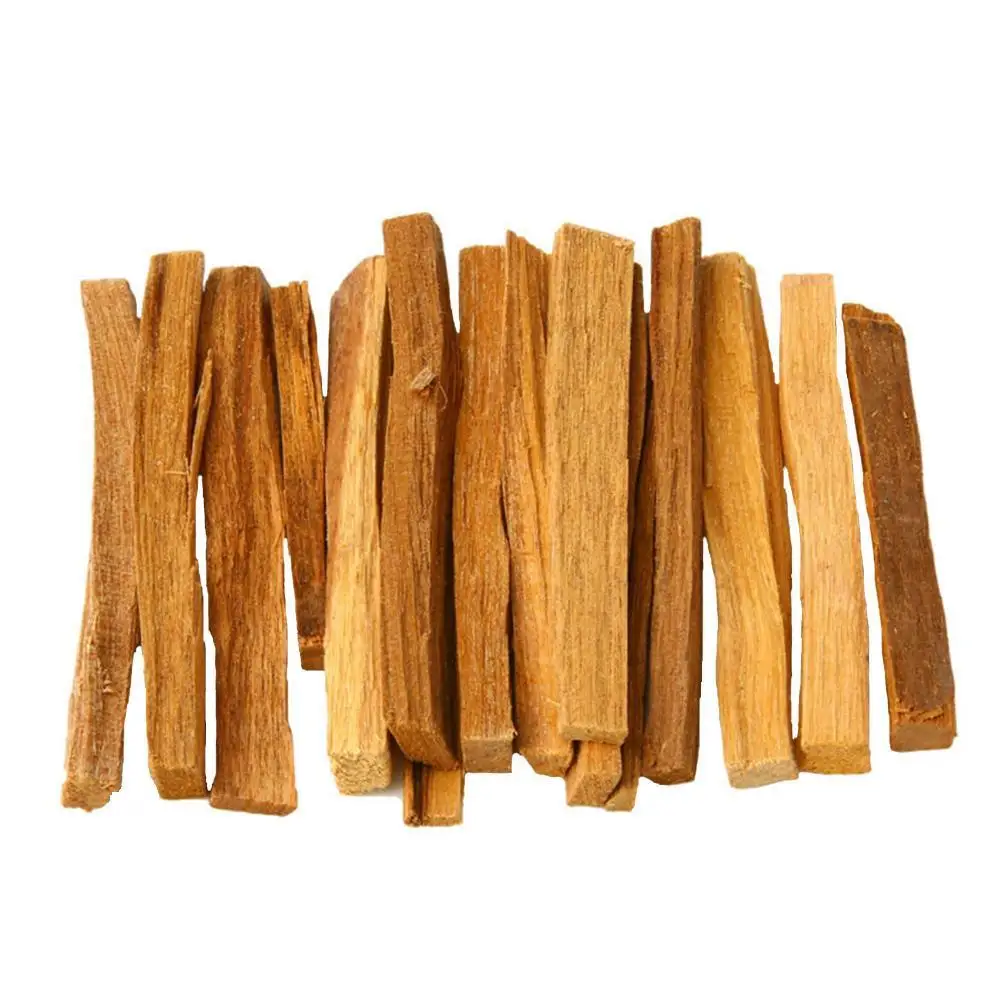 50g/bag 7.5cm Natural Sandalwood Chips Small Logs of Sticks For Home Resin Incense Incense Decor Sticks Wood Irregular Z4T8