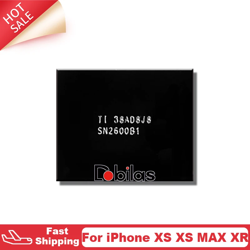 10 шт. SN2600B1 U3300 для iPhone XS Max XR, зарядное устройство IC, управление IC, BGA, электронная схема, интегральные схемы, чип