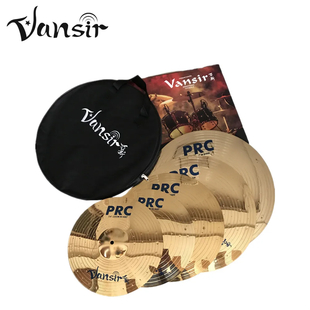 Vansir PRC Series High Grade Polishing Alloy Cymbal Sets 5pcs 14\