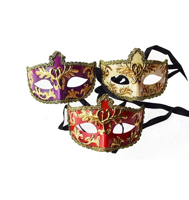 

Handmade Venetian Mask Party Dance Princess Prince Retro Male Mask