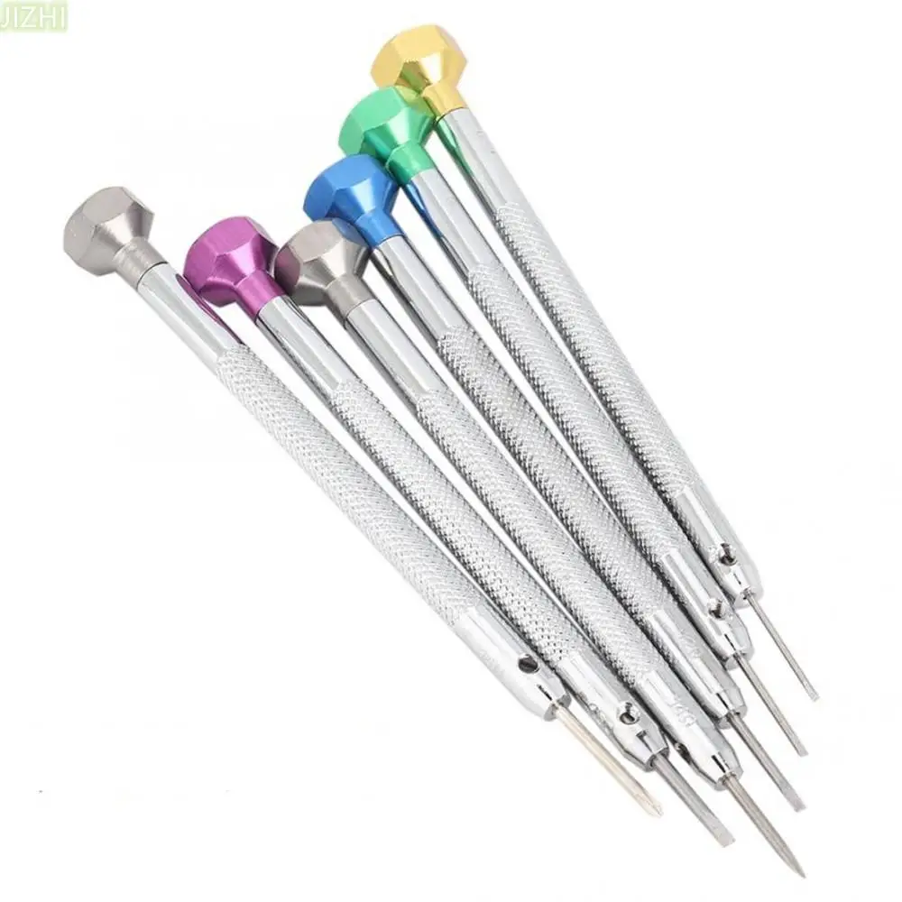 

6Pack -0.8 -1.0 -1.2 -1.4 -1.6 Precision Steel Screwdriver Watch Jewelry With Blade Watchmakers Tools