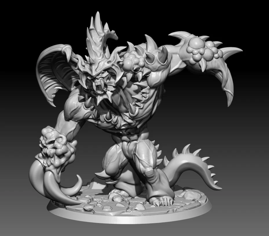 60mm Resin Figure Model Kits Goblin Monster No Color DW-040