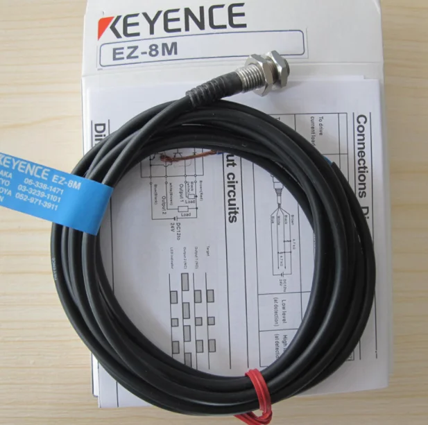 

1PCS New Keyence EZ-8M EZ8M Proximity Sensor In Box