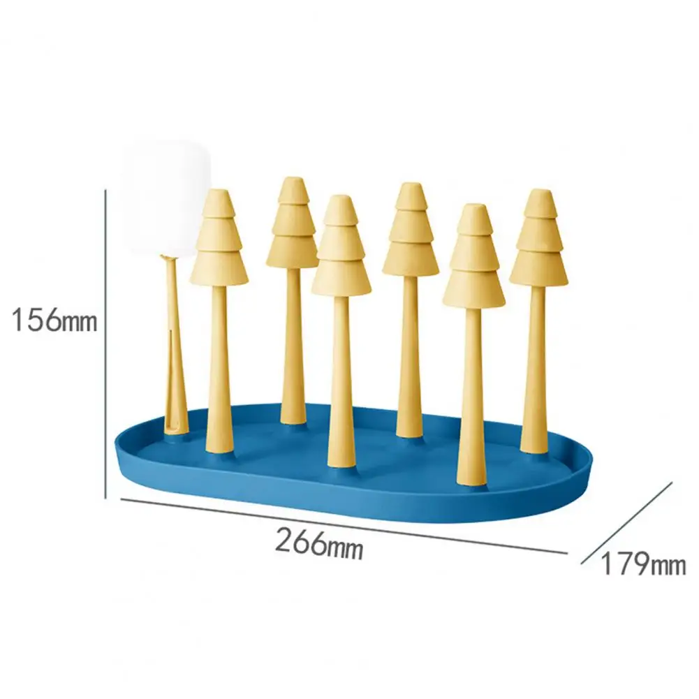 Cup Droogrek Multifunctionele Met Cup Borstel Pp Creatieve Aftappen Glas Houder Stand Multifunctionele Afneembare Mok Afdruiprek