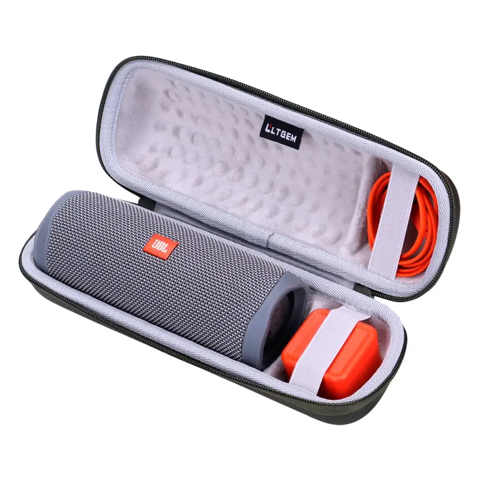 LTGEM-funda rígida de EVA para Altavoz Bluetooth, bolsa de almacenamiento protectora de viaje, impermeable, portátil, para JBL FLIP 5, FLIP 4, FLIP 3