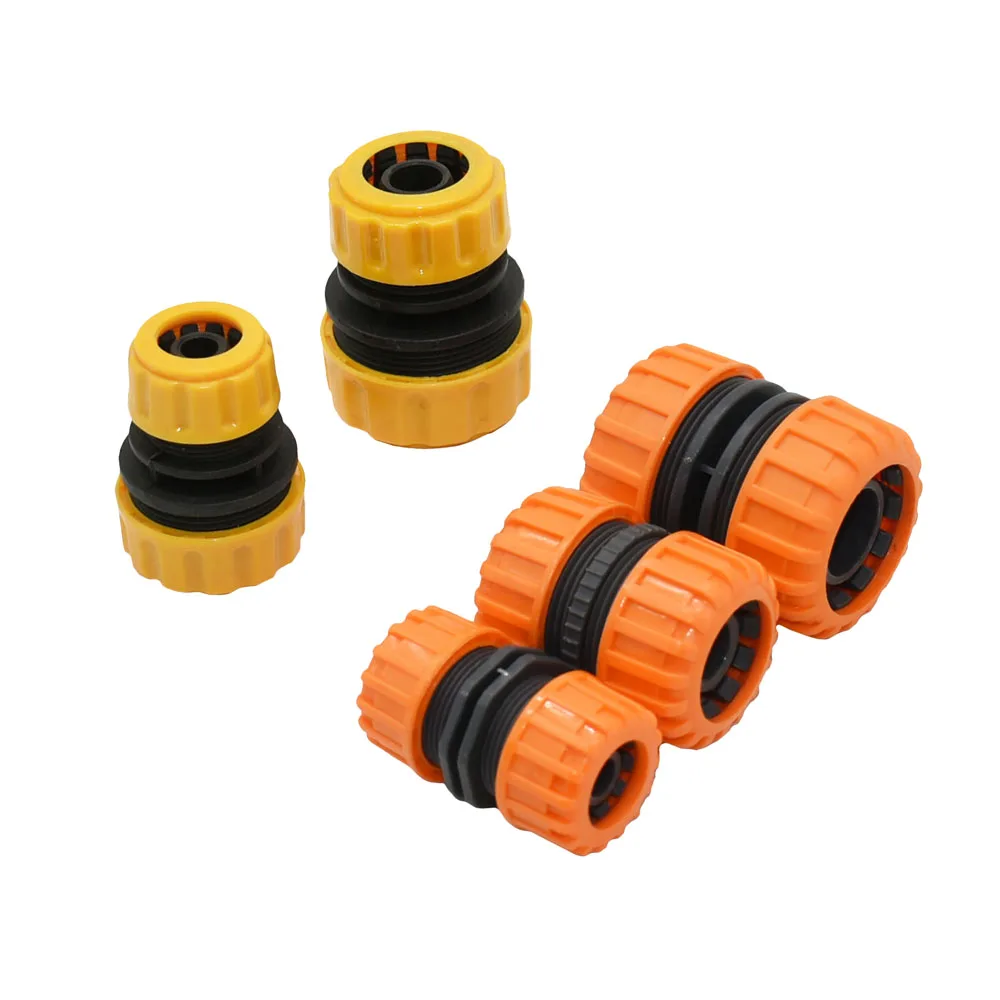 Garden Hose 1/2 3/4 1Inch Repair Quick Connector 16mm 20mm 33mm Reducing Connector Water Tube Joints For Drip Irrigation 1PC