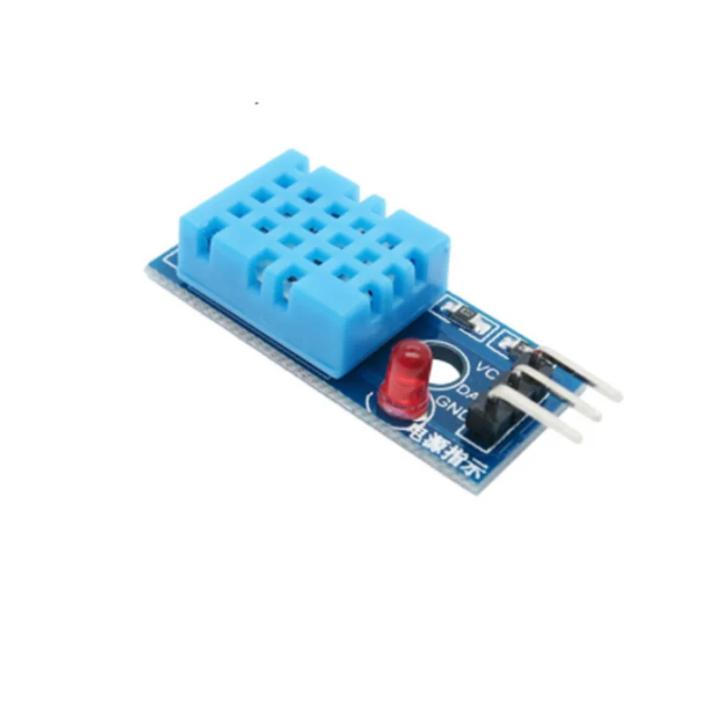 TENSTAR ROBOT 50pcs DHT11 Temperature and Relative Humidity Sensor Module With Cable