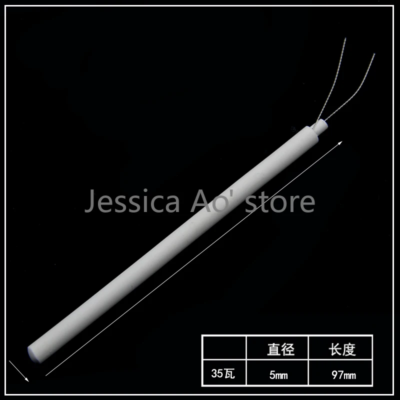 10pcs 20/35/50W saldatore elettrico nucleo riscaldante interno nucleo saldatore nucleo in ferro ceramico nucleo riscaldante riscaldatore in ceramica
