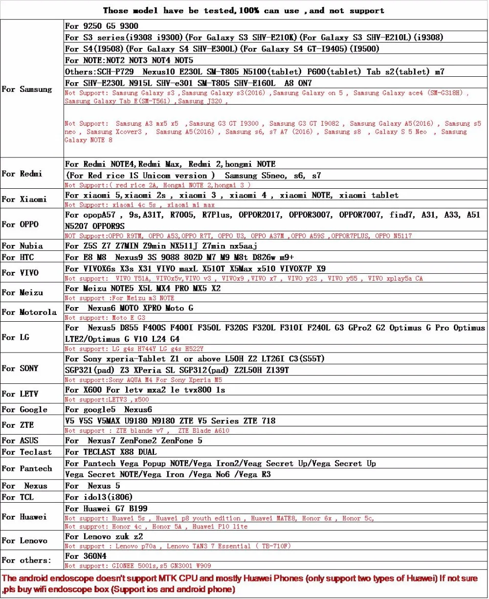Endoscope 8mm USB Endoscope Android 5M 10M OTG PC USB Endoscopio Mini Endoscope Camera 720P Inspection Waterproof Phone Camera