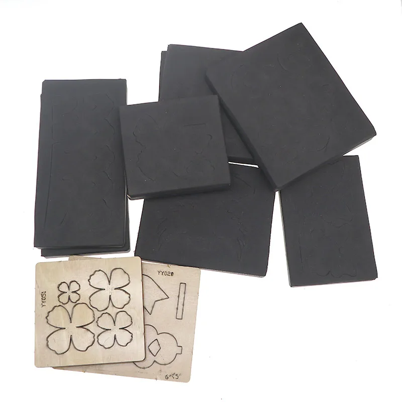 Wooden die cutting process tool mold, heart puzzle tool mold yy132 is compatible with most manual die cutting