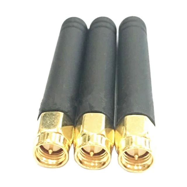 

50mm 868mhz module short rubber receive transmitter antenna with straight sma male connector