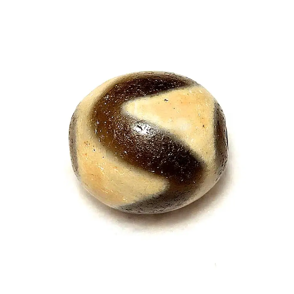 

Natural agate stone beads Ji Feng Shui DZI beads 18mm * 20mm Tiger tooth natural stone Tibetan Buddhist beads Free Shipping