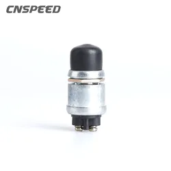Impermeável ignição Motor Start Switch, Push Starter Switch para carro, caminhão, barco, iate, buzina, botão de substituição, 60A