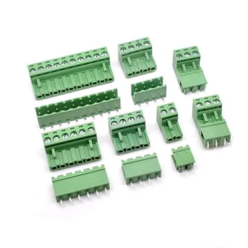 

100PCS 2EDG 5.08-4PL Terminals 5.08mm Pitch Pluggable Corner