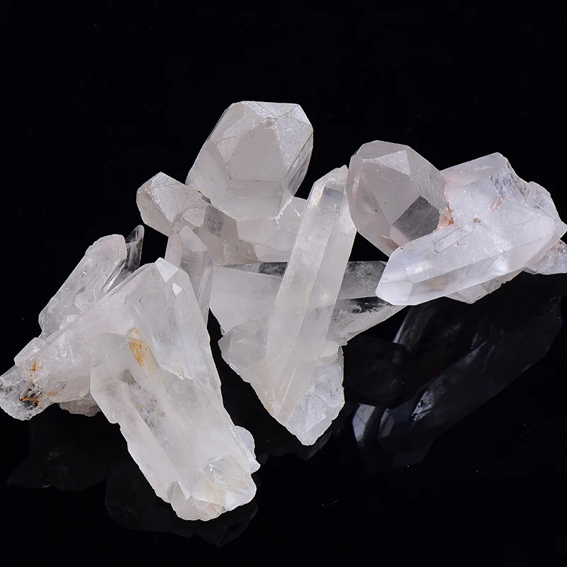 1PC 100% Natural Crystal Cluster Irregular Quartz Reiki Healing Stone Crystal Point Specimen Mineral Collect Home Decor DIY Gift