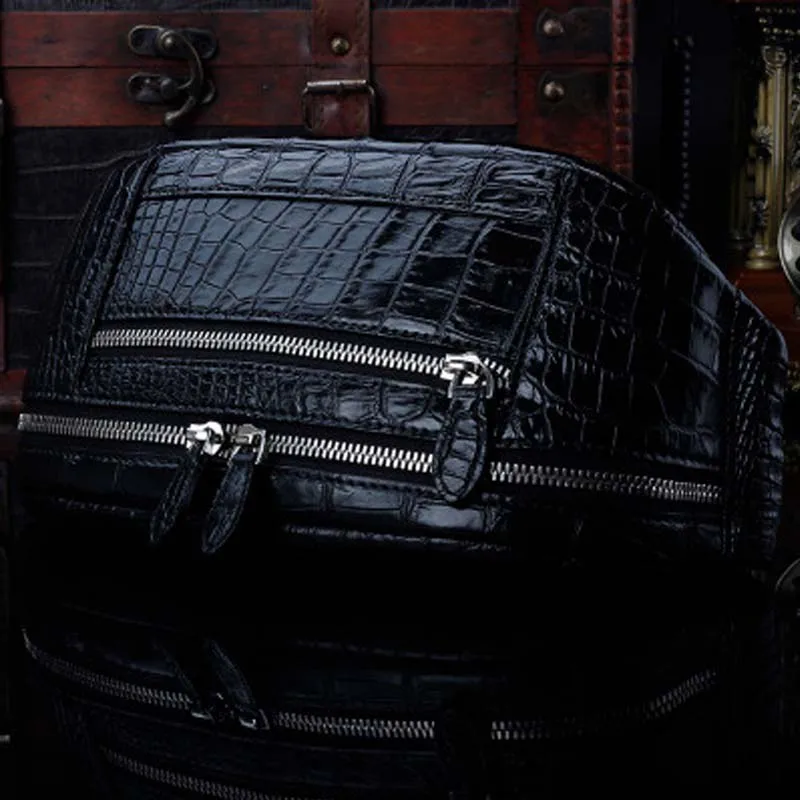 ourui new arrival male pockets black men pockets male wear-resisting men waist bag