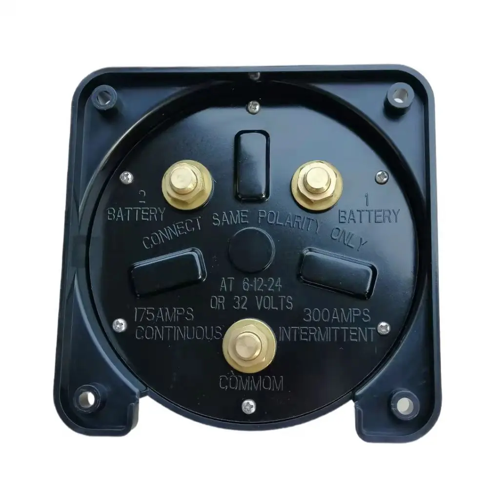 RV Boat Marine Yacht  4 Position 12V 150-360 Amp Waterproof Ignition Protected Dual Battery Isolator Switch