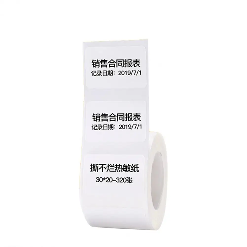 Thermal Sticker Not Easy Break Printing Paper Practical Wide Application  Portable Unfading Printing Sticker
