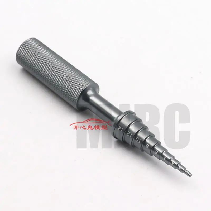 Full Metal Bearing Removal Tool For Model Car, Model Ship Helicopter Non-slip Handle Bearing Screwdriver 2-14mm