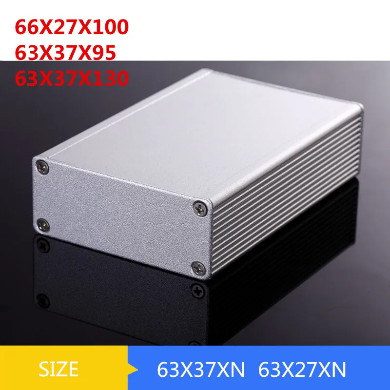 

66X27-N 63X37-N Aluminum Shell Converter Housing Electronic Kit Aluminum Case Aluminum Profile Junction Box Instrument Shell