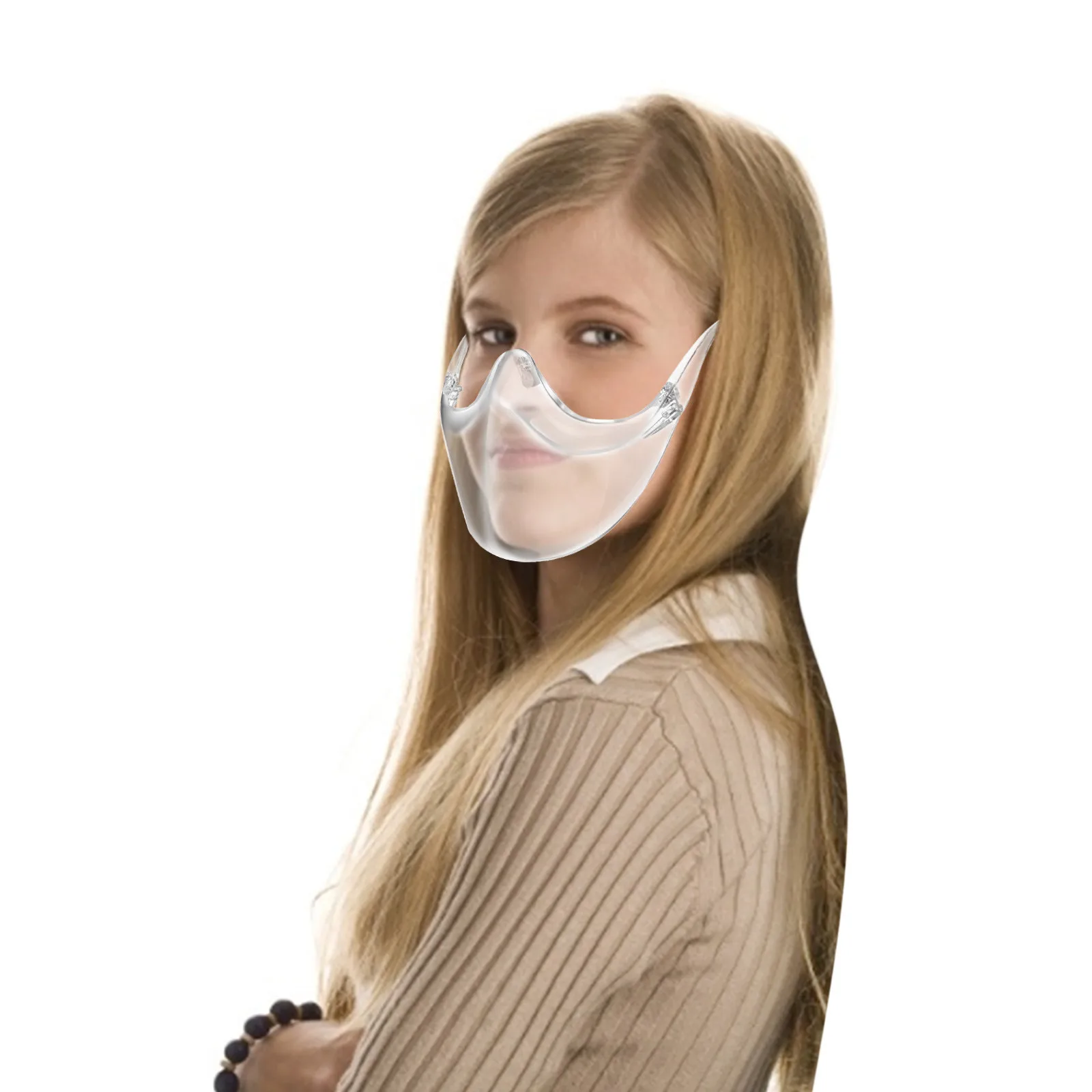 Transparent Face Shield Durable Mask Windproof Face Cover Combine Plastic Reusable Dustproof Clear Face Mask Mascarilla маска