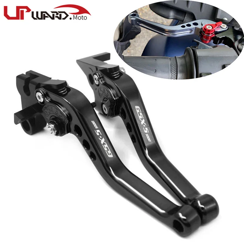 For GSX-S1000 2015-2016 GSX-S1000F 2015-2018 GSX-S 1000 1000F Motorcycle Accessories CNC Short Brake Clutch Levers