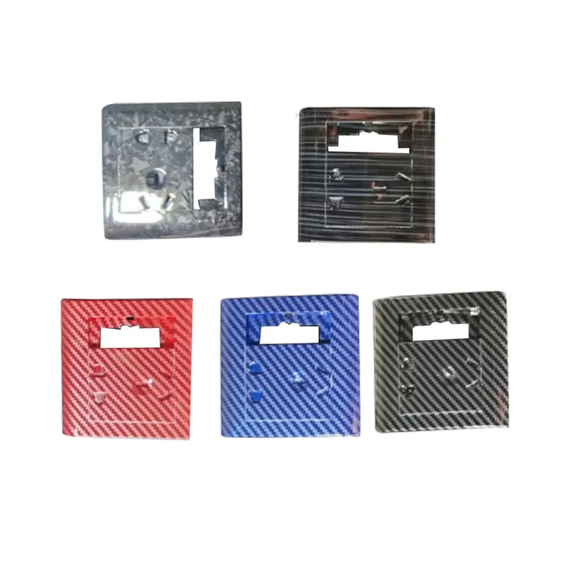 

For Carbon Fiber Power Switch Cover In Regulation 10pcs