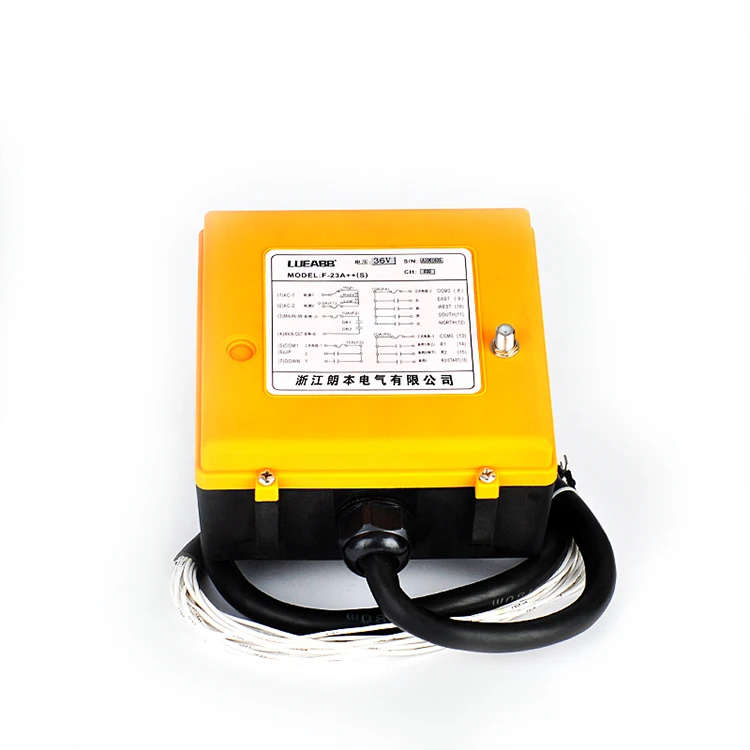 โรงงาน Overhead Crane รีโมทคอนโทรลสายรัดวิทยุ