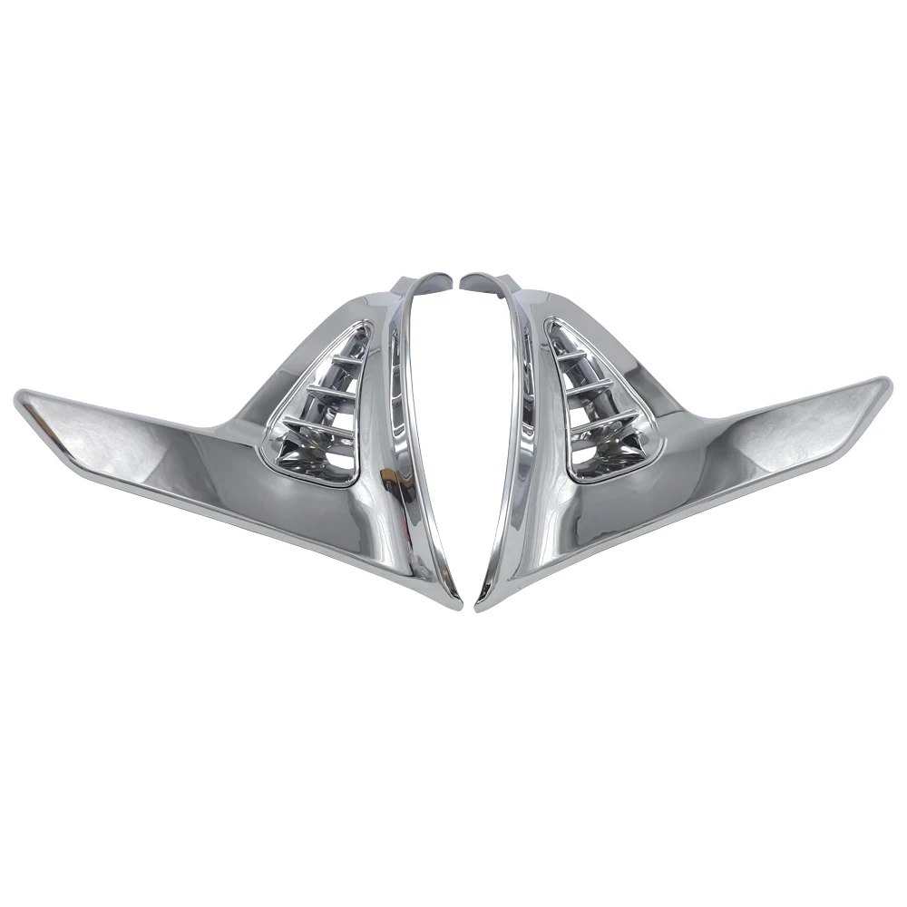 For Honda GoldWing GL 1800 GL1800 Chrome Left Right Motorcycle Parts Modified accessories Chrome Triangle Cover