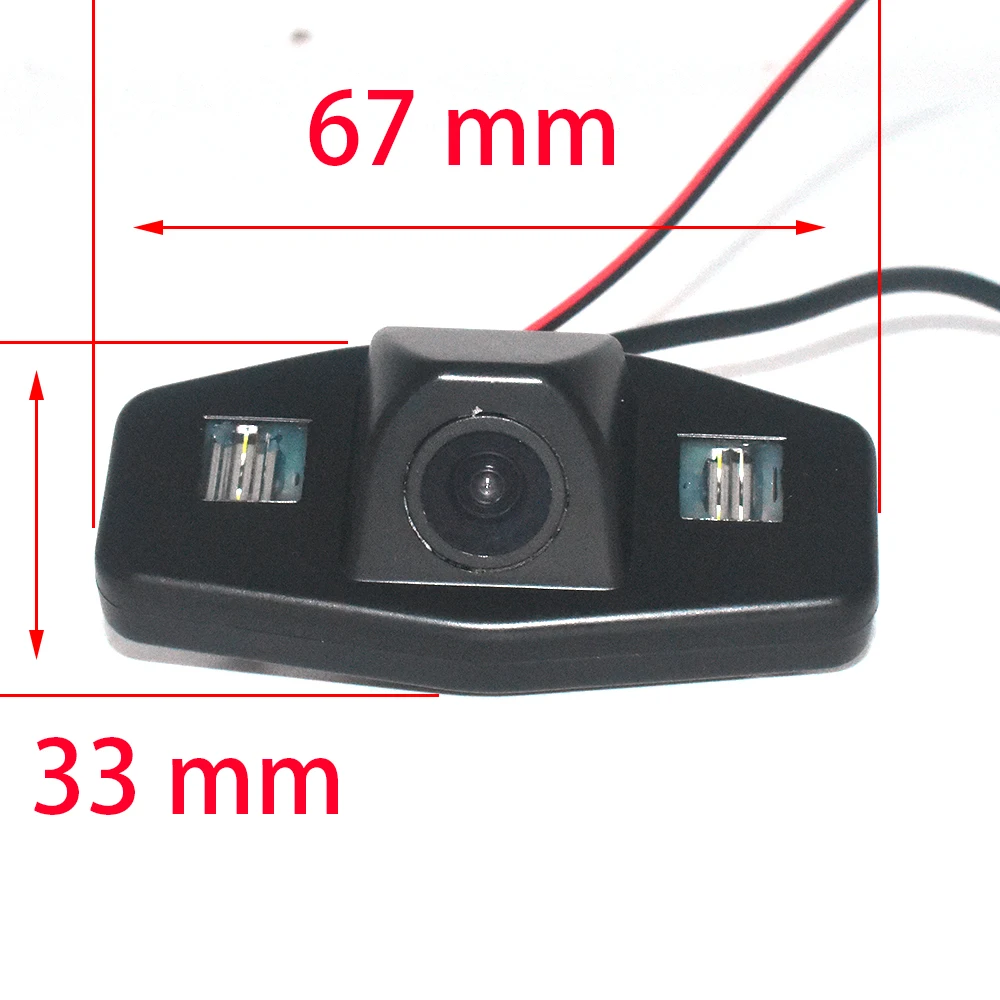 ZJCGO Car Rear View Reverse Back Up Parking Camera for Honda Accord Civic Pilot CR-Z GRZ S2000 7 8 9 4D