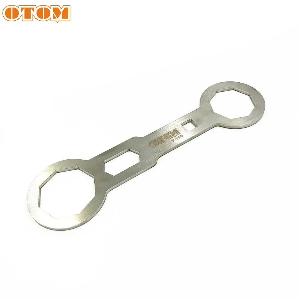 OTOM Motorcycle Fork Cap Wrench Dirt Bike Motorcross Front Shock Absorber Remove Wrenchs For HONDA KAWASAKI SUZUKI KTM YAMAHA